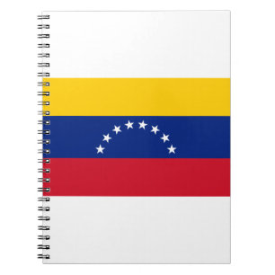 Venezuela Flagga Anteckningsbok