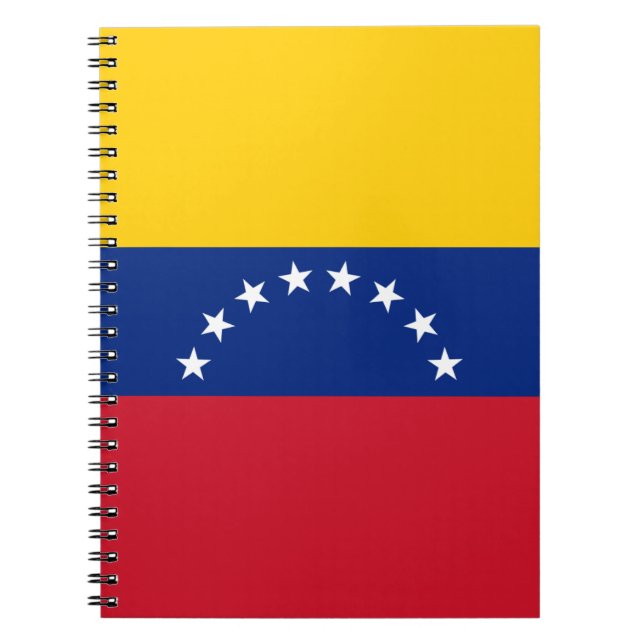 Venezuela Flagga Anteckningsbok (Framsidan)