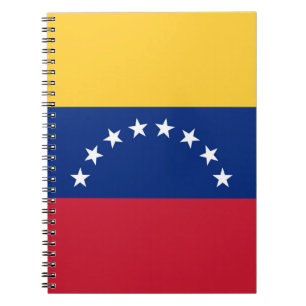 Venezuela flagga anteckningsbok