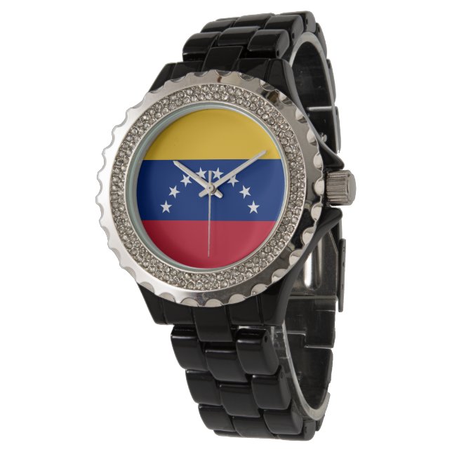 Venezuela flagga armbandsur (Vinklad)