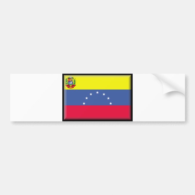 Venezuela flagga bildekal (Framsidan)