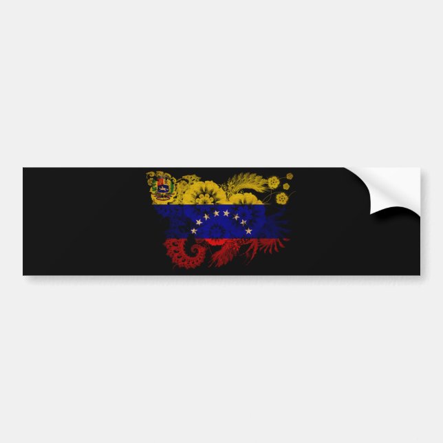 Venezuela flagga bildekal (Framsidan)