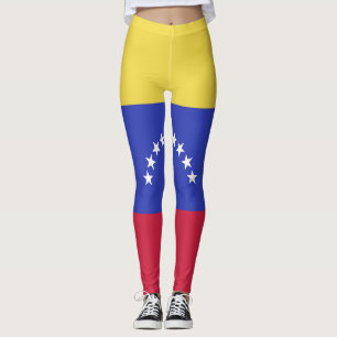 Venezuela Flagga Emblem Leggings