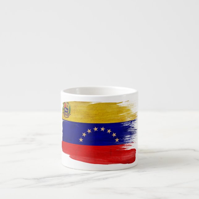 Venezuela flagga espressomugg (Framsidan)