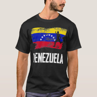 Venezuela Flagga Jersey Venezuelan Ocer Team Venez T Shirt