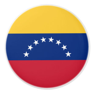 Venezuela flagga knopp