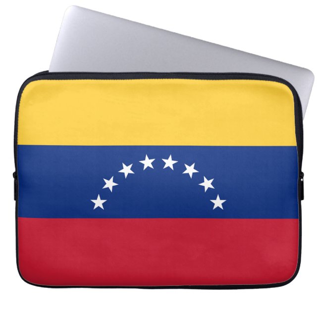 Venezuela flagga laptop fodral (Framsidan)