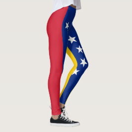 Venezuela flagga leggings