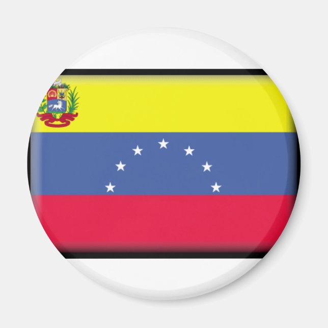Venezuela Flagga Magnet (Framsidan)