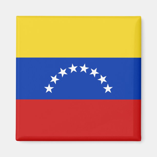 Venezuela Flagga Magnet (Framsidan)