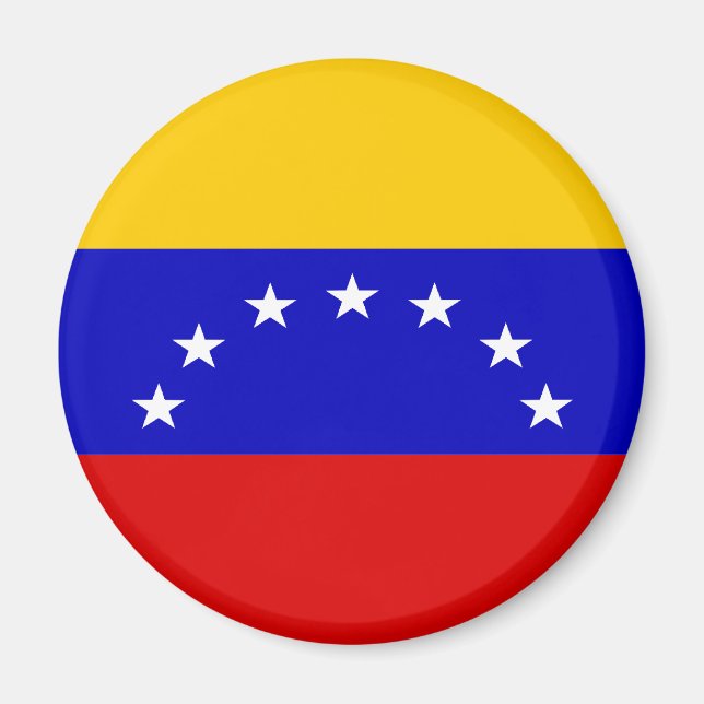 Venezuela Flagga Magnet (Framsidan)