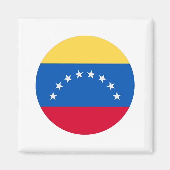 Venezuela Flagga Magnet (Framsidan)