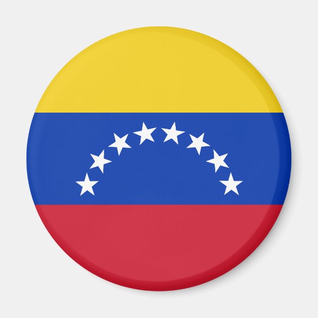 Venezuela Flagga Magnet (Framsidan)