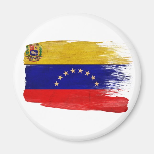 Venezuela Flagga Magnet (Framsidan)