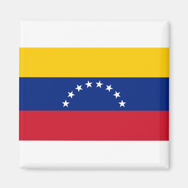 Venezuela Flagga Magnet (Framsidan)