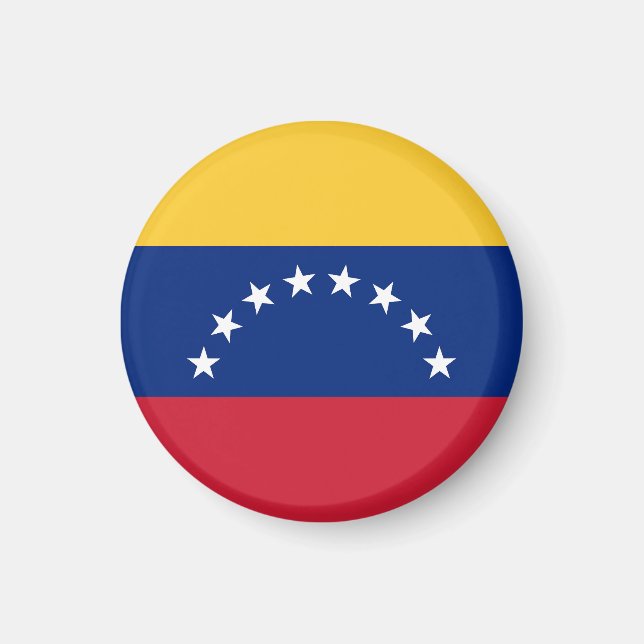 Venezuela flagga magnet (Framsidan)