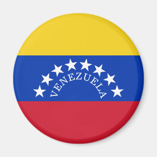 venezuela flagga magnet