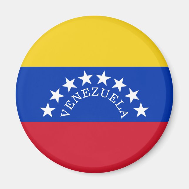 venezuela flagga magnet (Framsidan)