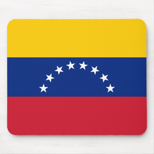 Venezuela flagga musmatta (Framsidan)