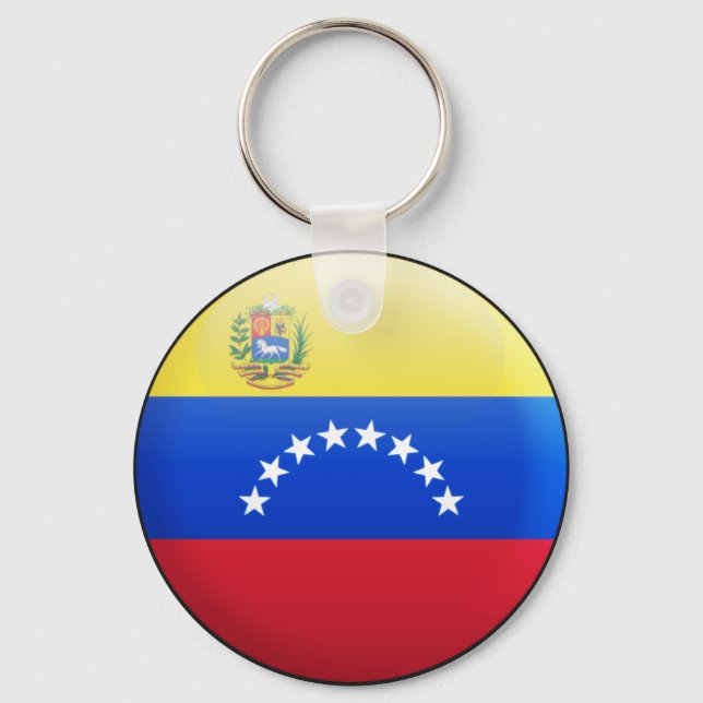 Venezuela Flagga Nyckelring (Framsida)