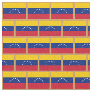 Venezuela Flagga och Venezuela mode Fabric/Sport Tyg