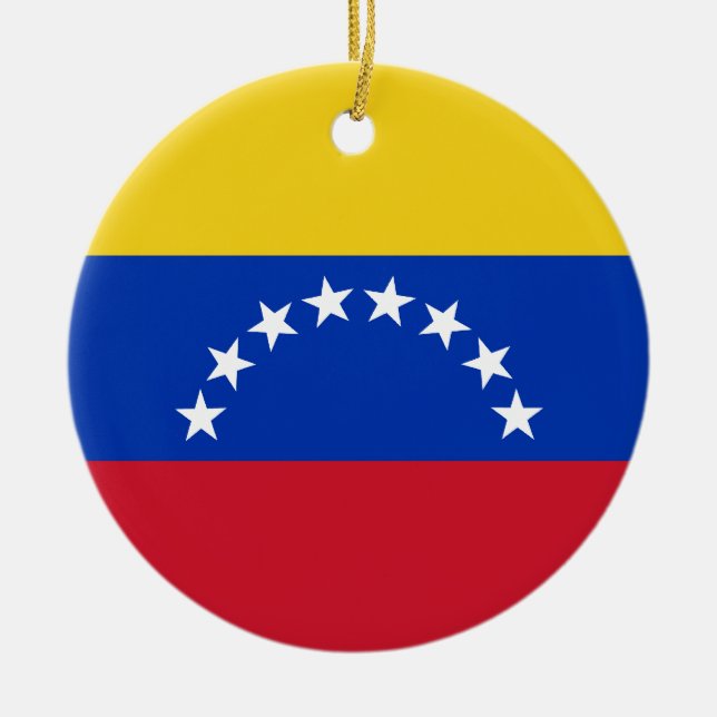Venezuela Flagga Ornament (Framsidan)