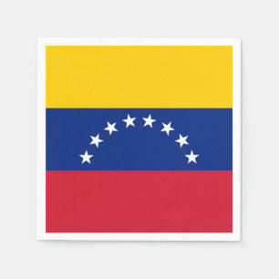 Venezuela flagga pappersservett