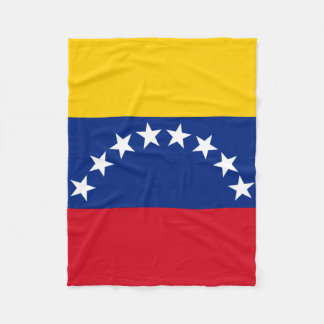 Venezuela flagga patriotiska venezuelaner fleecefilt