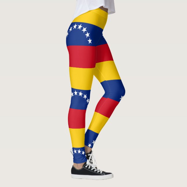 Venezuela flagga patriotiska venezuelaner leggings (Höger)