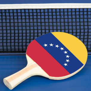 Venezuela flagga pingisracket