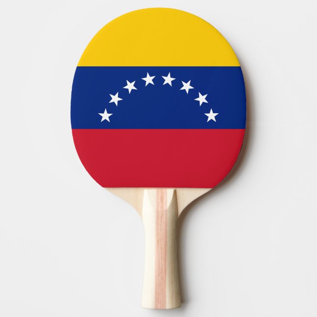 Venezuela Flagga Pingisracket (Framsidan)
