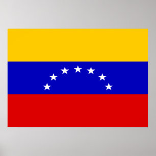 Venezuela flagga poster