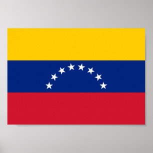 Venezuela Flagga Poster