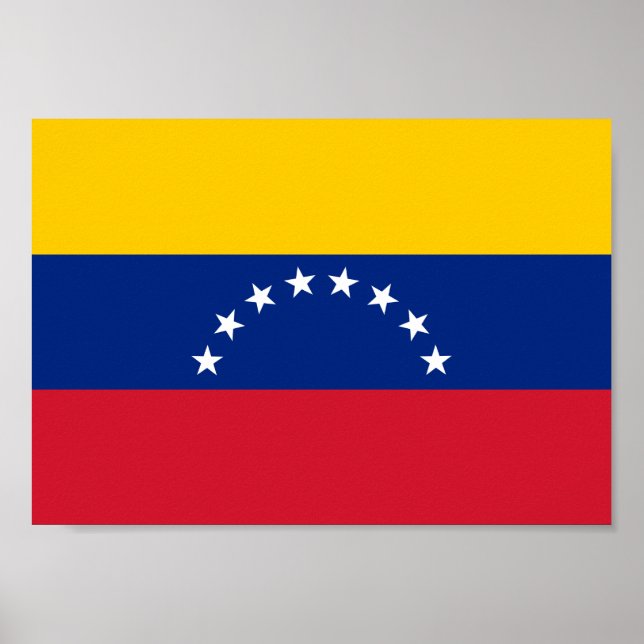 Venezuela Flagga Poster (Framsidan)