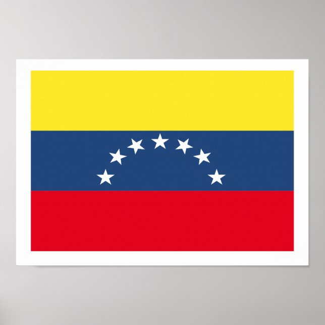 Venezuela Flagga Poster (Framsidan)