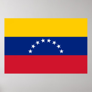 Venezuela flagga poster