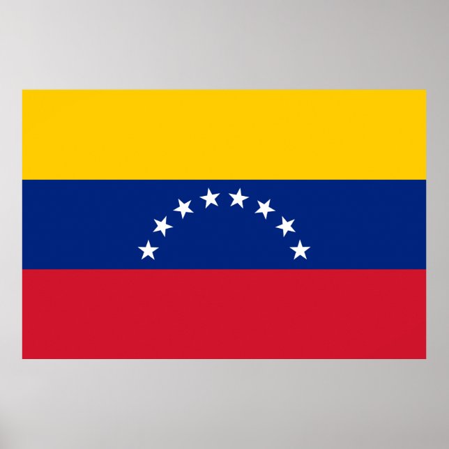 Venezuela flagga poster (Framsidan)