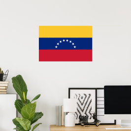 Venezuela flagga poster