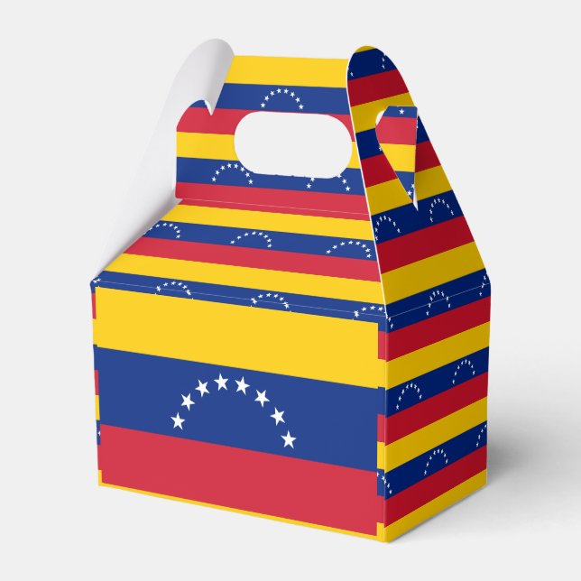 Venezuela Flagga Presentaskar (Baksidan Sidan)