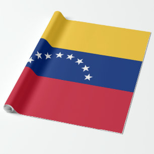 Venezuela flagga presentpapper
