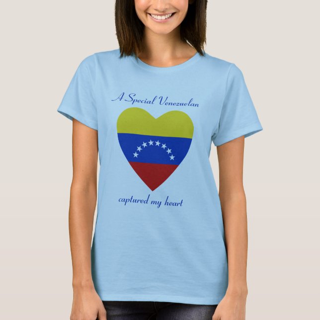 Venezuela Flagga Sötnos T-Shirt (Framsida)
