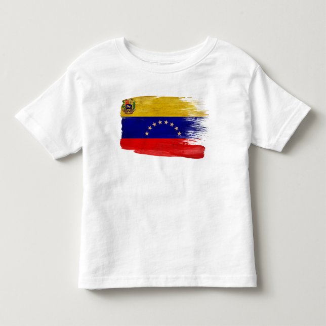 Venezuela flagga t shirt (Framsida)