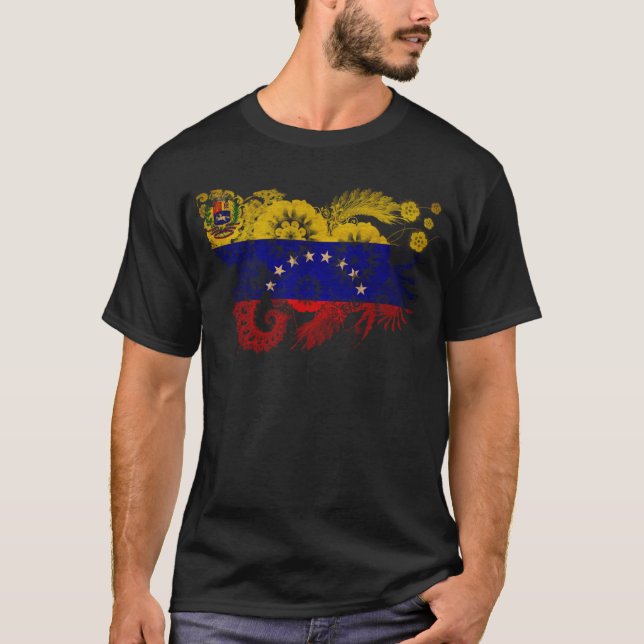 Venezuela flagga tee (Framsida)