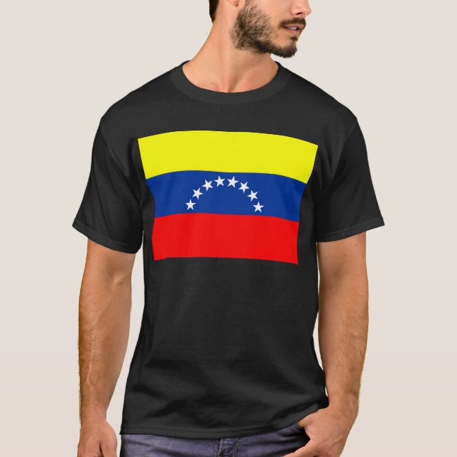 Venezuela flagga tee shirt (Framsida)