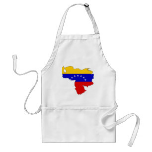 Venezuela flaggakarta förkläde