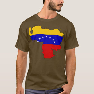 Venezuela flaggakarta t shirt