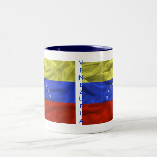 Venezuela flaggamugg Två-Tonad mugg
