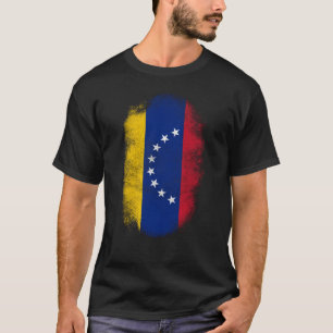 Venezuela flaggasouvenir - bekymrat venezuelanskt t shirt