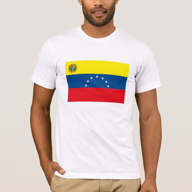 Venezuela flaggaT-tröja T Shirt (Framsida)