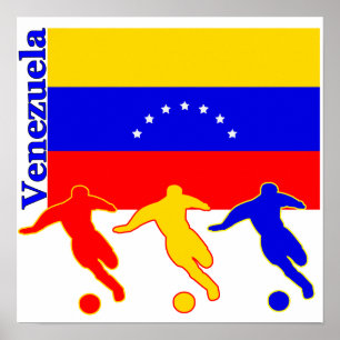 Venezuela - fotbollsspelare poster